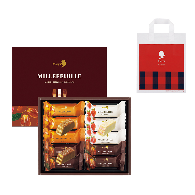 メリーチョコレート ミルフィーユ10個入り