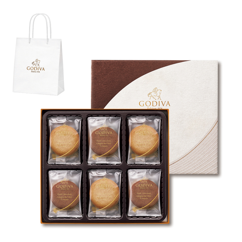 GODIVA ラングドシャアソートクッキー18枚入
