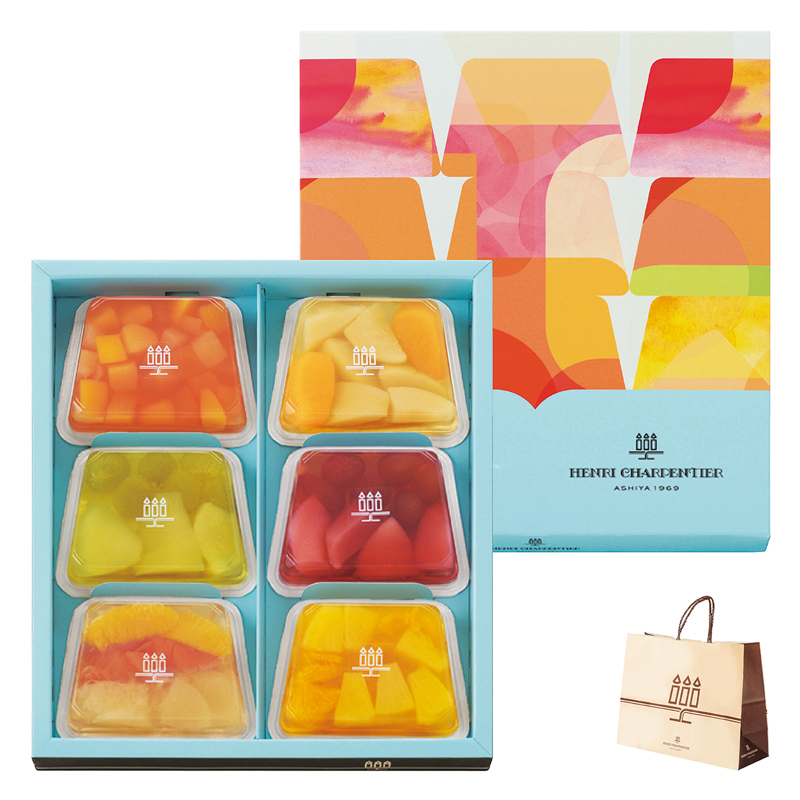 アンリ・シャルパンティエ テリーヌ・ドゥ・フリュイ6個入