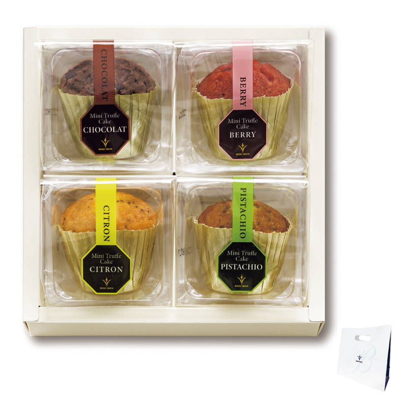 ブールミッシュ ミニトリュフケーキ（4個入り）