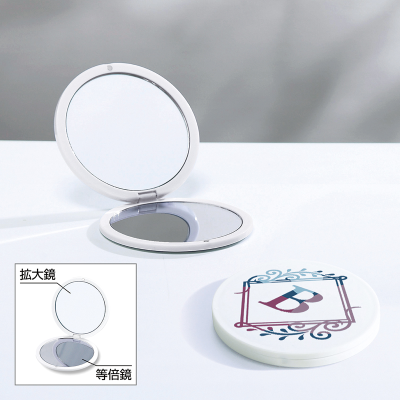 サークル ダブルコンパクトミラー