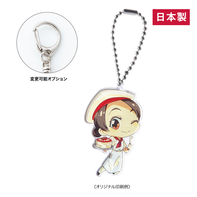 アクリルキーホルダー(50×50mm)