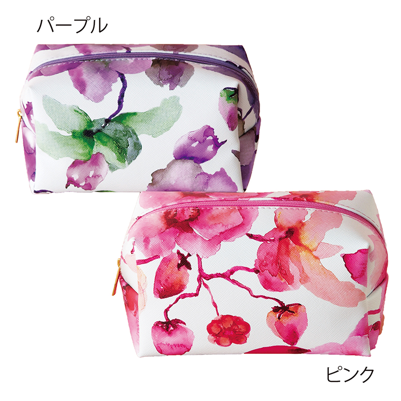 爆売りセール開催中！】 LAURA box pouch ラウラ ボックスポーチ ピンク