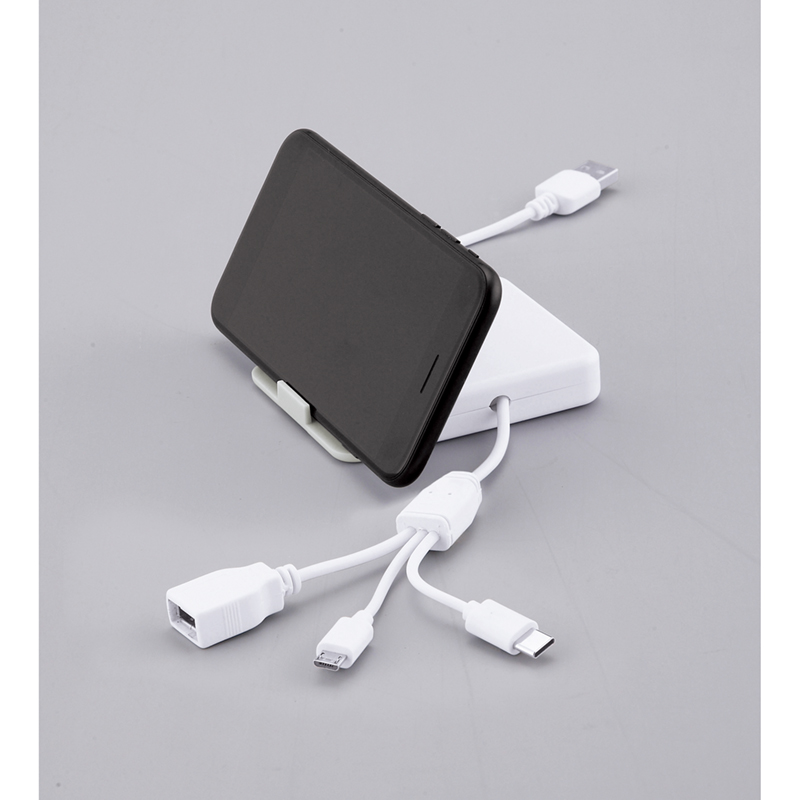 販促ブック 京都大和 / スマホスタンドになるケーブルホルダー（3in1