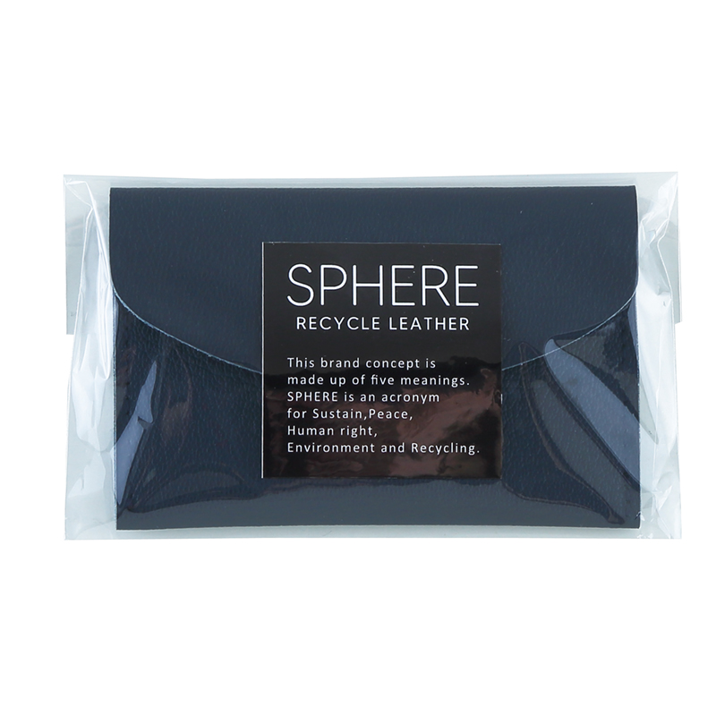 ねね スフィア・リサイクルレザーカード＆コインパース｜販促メッセ