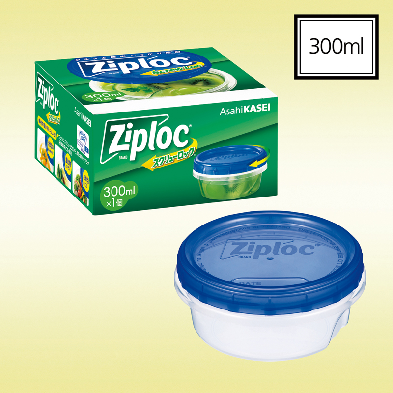 旭化成 ジップロックスクリューロック300ml