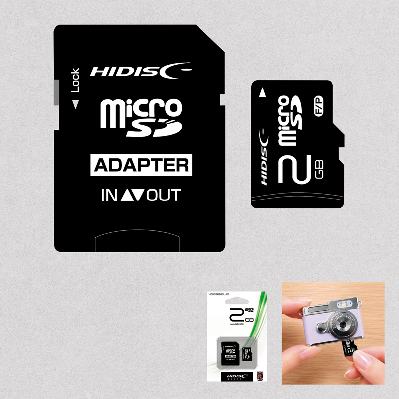microSDカード（2GB）