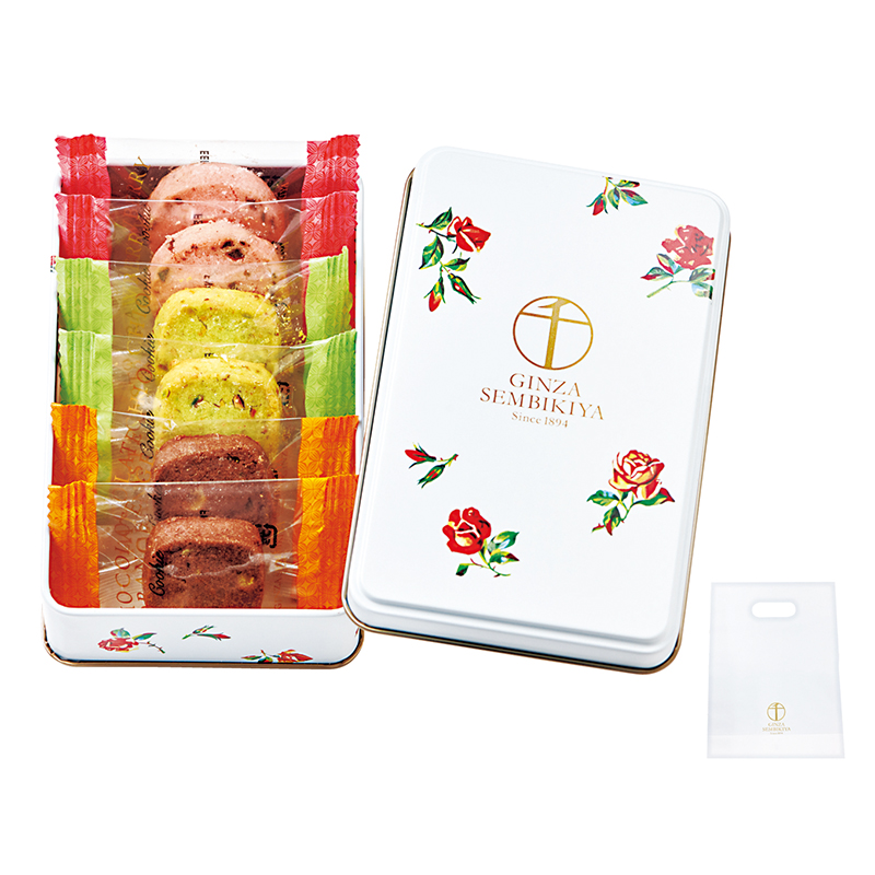 銀座千疋屋 缶入り銀座フルーツクッキー（6個）