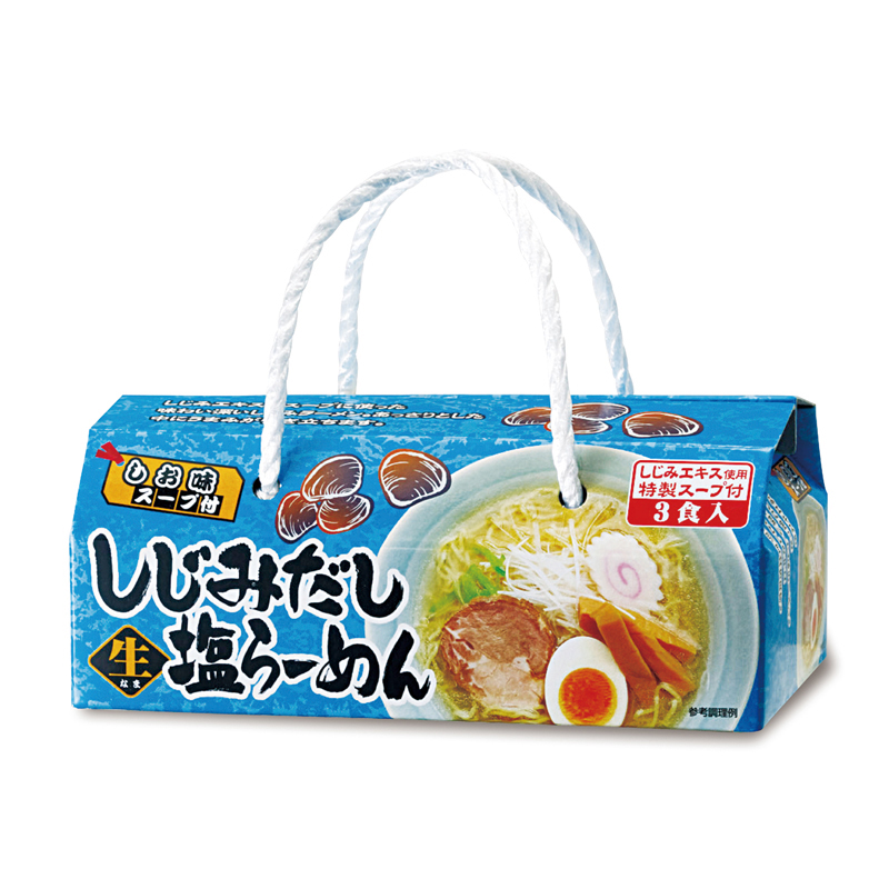 海鮮ラーメン3食入り（スープ付）（塩味）