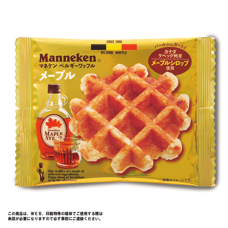 Manneken ベルギーワッフル(メープル)