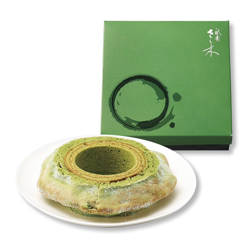 京都「祇園さゝ木」抹茶のバウムクーヘン