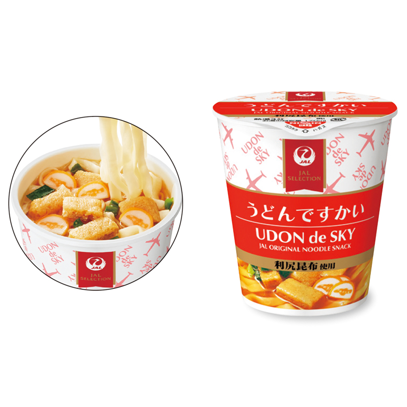 JAL SELECTION カップ麺（うどんですかい）