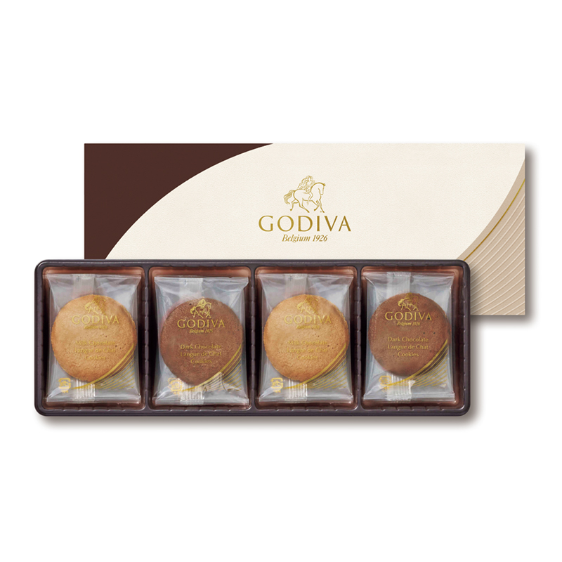 GODIVA ラングドシャクッキーアソートメント8枚入