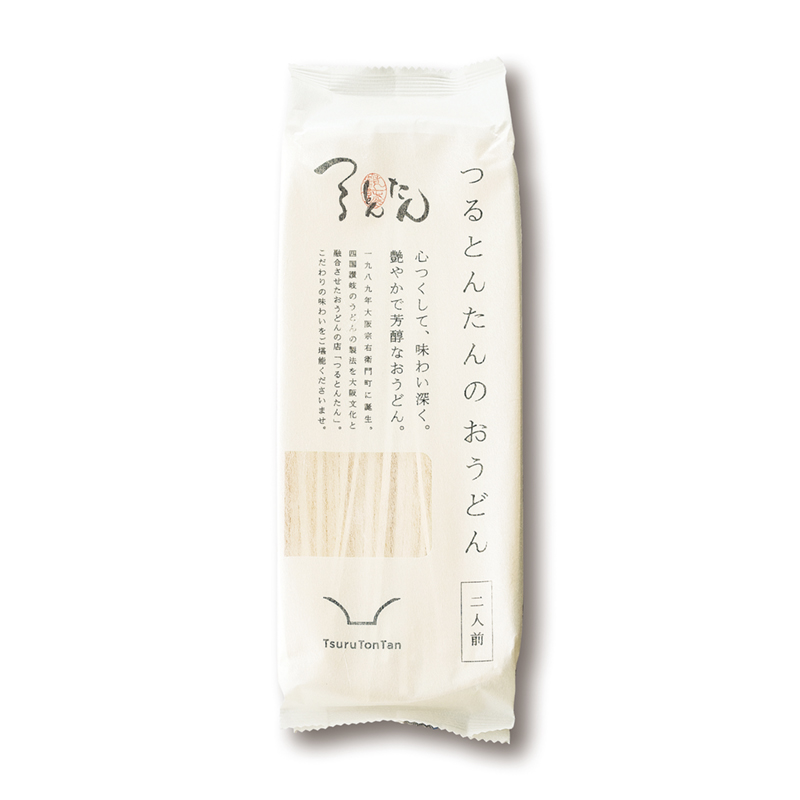 つるとんたん おうどん2人前（乾麺）