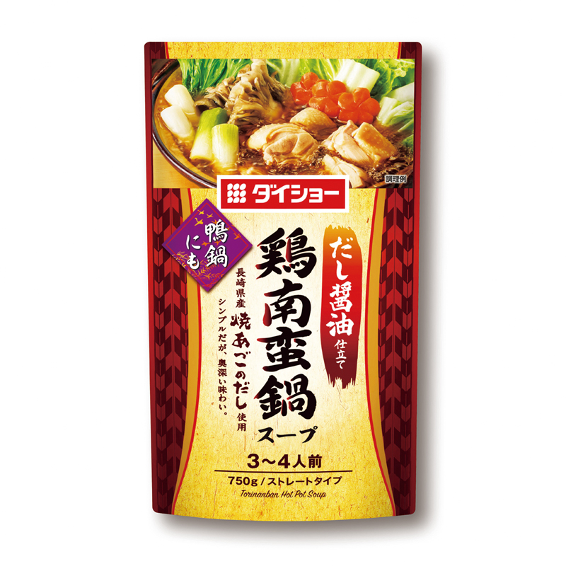 ダイショー 鍋スープ750g（鶏南蛮鍋 だし醤油）