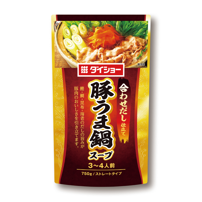 ダイショー 鍋スープ750g（豚うま鍋）