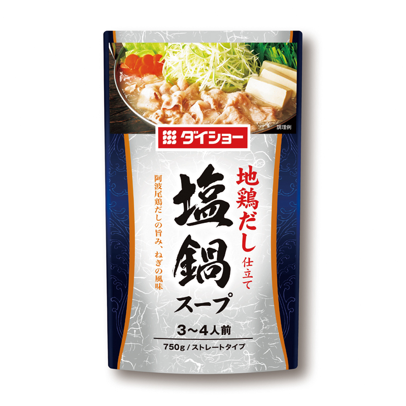 ダイショー 鍋スープ750g（地鶏だし仕立て塩鍋）