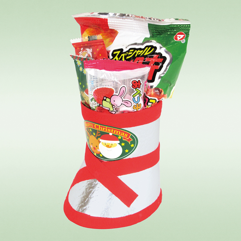 クリスマスシルバーブーツお菓子セット