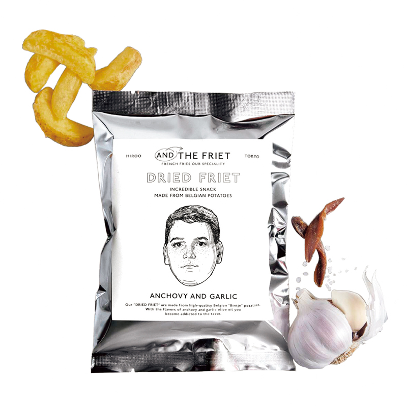 AND THE FRIET ドライフリット60g（アンチョビ アンド ガーリック）