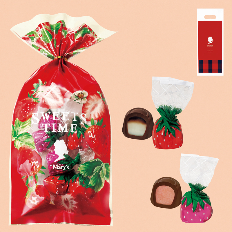 メリーチョコレート いちごのチョコレート6個入り