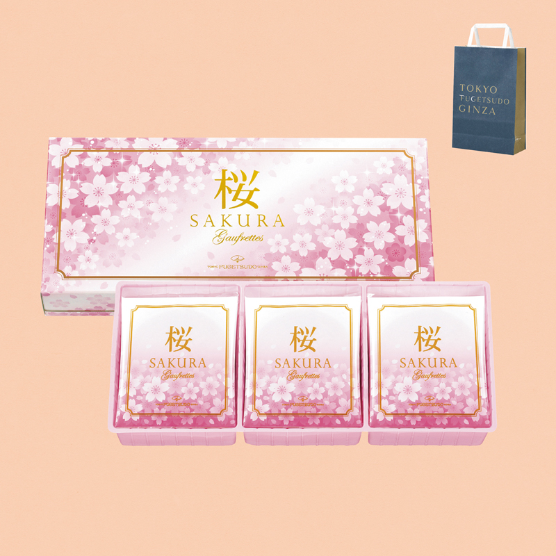東京凮月堂 さくらゴーフレット12枚入