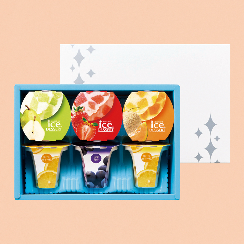 凍らせて食べるアイスデザート（6個入）