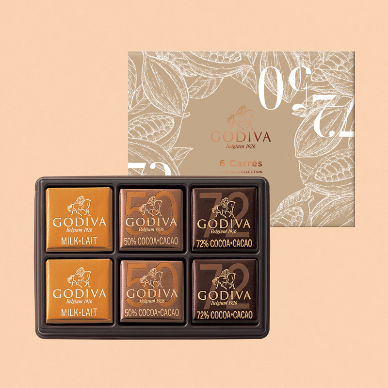 GODIVA カレアソートメント6枚入